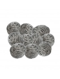 Stainless Steel Scourers - Pack of 10